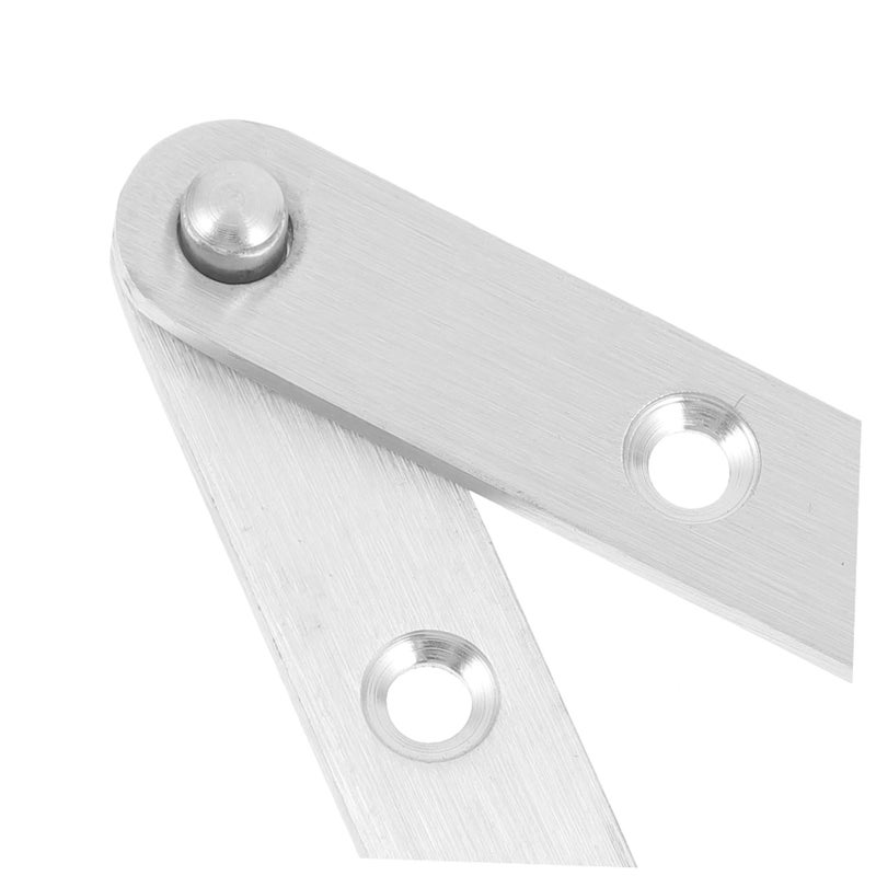 10 Pcs 9.9x1.6x0.2cm Hidden Pivot Hinges For Cabinet Door And Window Easy Installation - Image 4