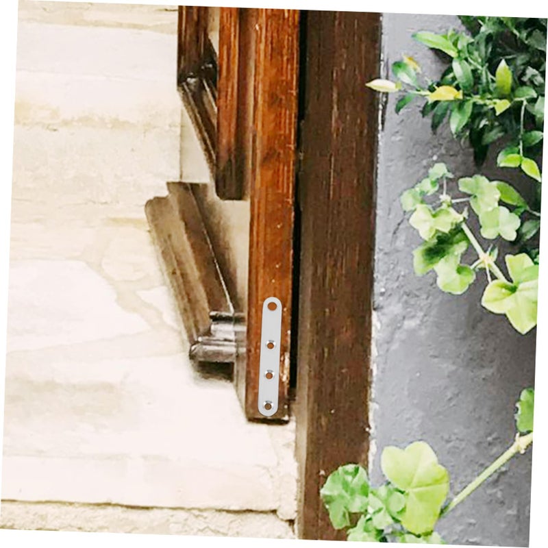 10 Pcs 9.9x1.6x0.2cm Hidden Pivot Hinges For Cabinet Door And Window Easy Installation - Image 5
