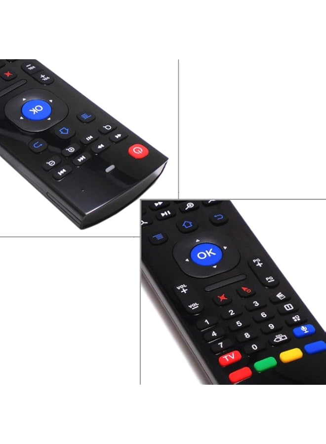 HuHa New Replacement Remote Control, Remote Control Fit, Universal Remote Control Compatible with MX3-M Air Mouse Wireless 2.4G Remote Control Keyboard with Microphone for Android TV Box/Mini PC  - Image 4