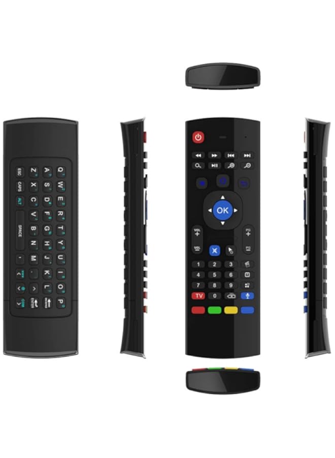 HuHa New Replacement Remote Control, Remote Control Fit, Universal Remote Control Compatible with MX3-M Air Mouse Wireless 2.4G Remote Control Keyboard with Microphone for Android TV Box/Mini PC  - Image 3