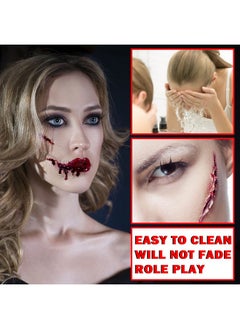 Fake Blood Gel Kit With Stipple Spongehalloween Sfx Makeup Fake Bloodfake Woundzombievampire And Monster Dress Up Cosplay (Fake Blood Gel 30G/1.06 Oz) - pzsku/ZC64E1F64288868FFAC0EZ/45/_/1721980641/934d41d3-1108-4e9b-ac3b-160eafd4e19d