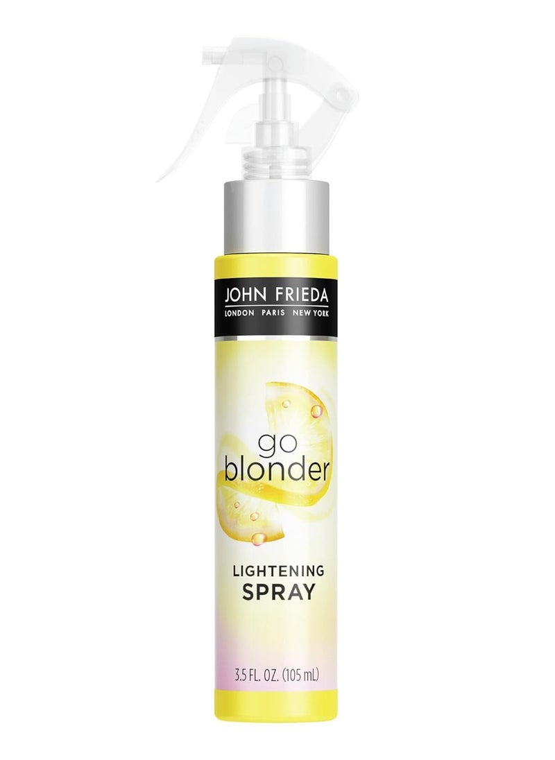 John Frieda - John Frieda Sheer Blonde Go Blonder Lightening Spray, Controlled Hair Lightener to Gradually Lighten Hair, with Citrus and Chamomile BlondMend Technology, 3.5 Ounce - Image 1