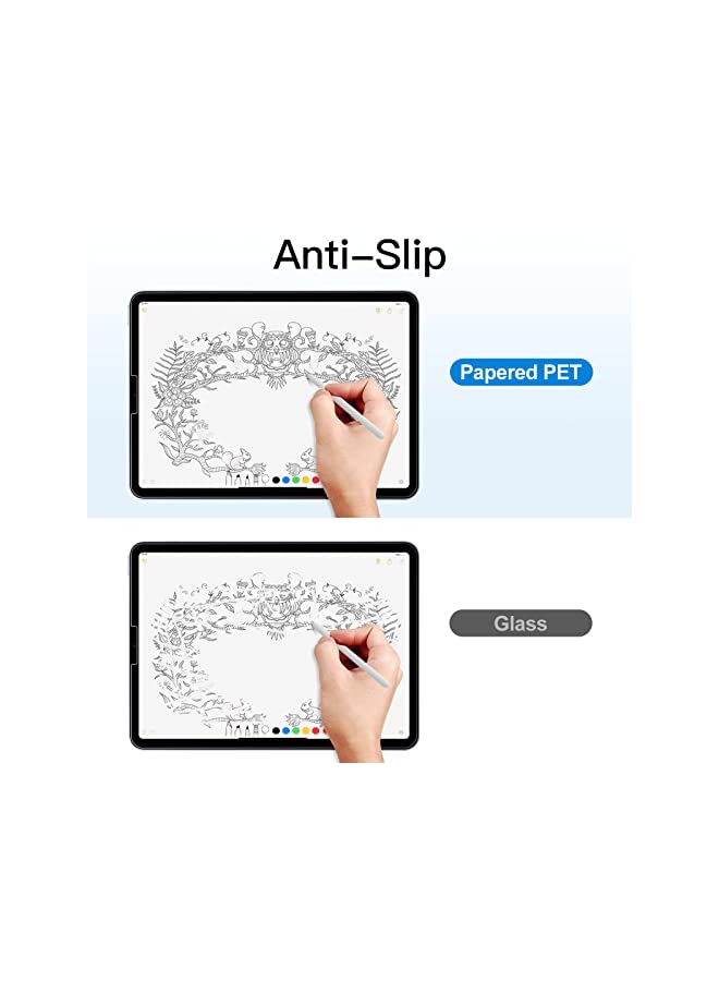 Jetech Paper Screen Protector for iPad Air 5/4 (10.9-Inch, 2022/2020 Model, 5th/4th Generation), Anti-Glare, Matte PET Paper Film for Drawing - Image 4