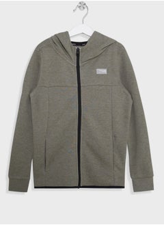 Youth Zip Through Hoodie
