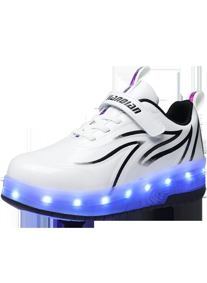 KUYING New LED Charging Skate Shoe 