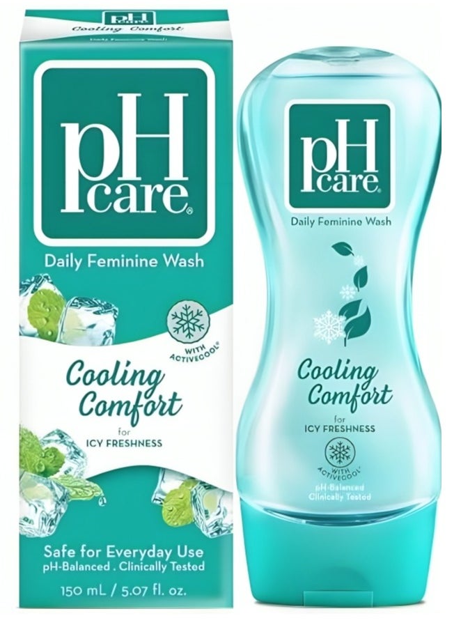 Ph Care - Cooling Comfort Daily Feminine Wash 150 ml - Image 1