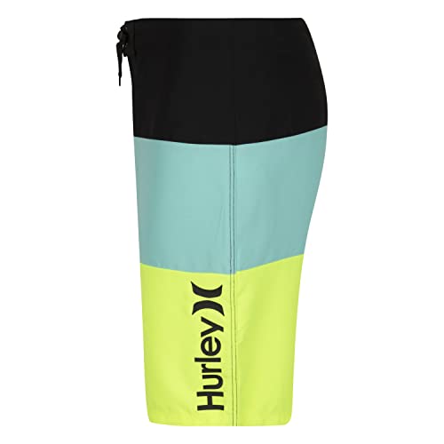 Hurley Boys' Big Classic Board Shorts, Tropical/Black, 10 - Image 3