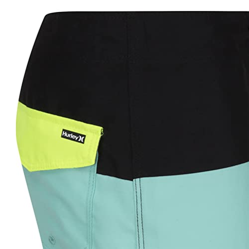 Hurley Boys' Big Classic Board Shorts, Tropical/Black, 10 - Image 5