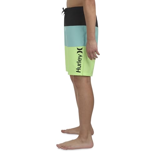 Hurley Boys' Big Classic Board Shorts, Tropical/Black, 10 - Image 2