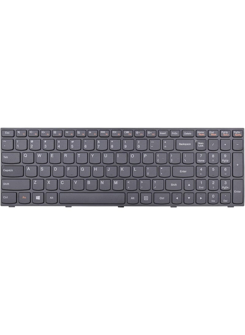 Terabyte keyboard for Lenovo Laptop Keyboard Replacement WITH FRAME for Lenovo LdeaPad Flex 2 15 B50 B50-30 B50-45 B50-70 B50-80 B51-80 G50 G50-30 G50-45 G50-70 G50-80 G50-75 Z50 US LAYOUT - Image 2