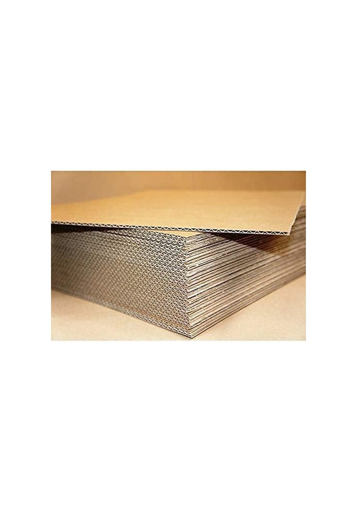 Al Raied ARS® A2 Brown Cardboard Sheets, Pack of 5 for Packaging and Crafts - Image 2