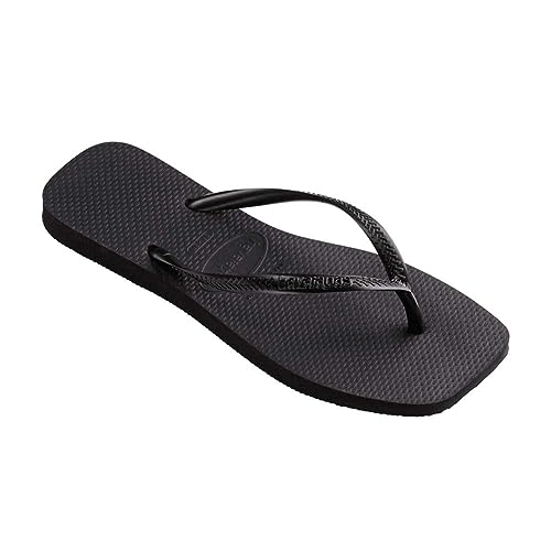 Havaianas Slim Square Flip Flop, Black Flip Flop - Image 2