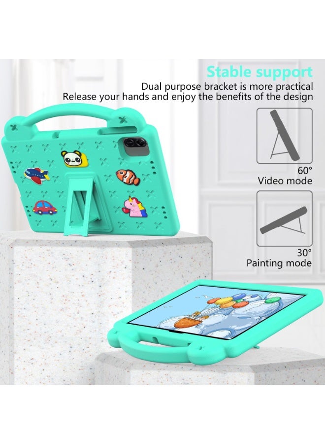 مناسبة لأنّ هونور الوسادة x8a 11.0 بوصة 2024 متوافق مع السكن ، خفيفة الوزن إيفا صديقة للطفل صدمة واقية من السقوط مع غطاء مقبض قوس مخفي - Image 4