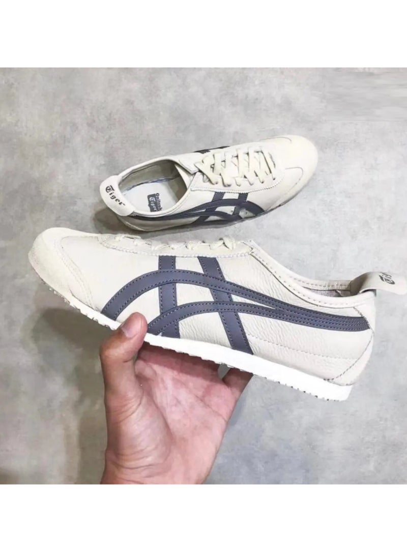 Onitsuka Tiger Mexico 66 Colorblock Sneakers Beige/Gray - Image 2