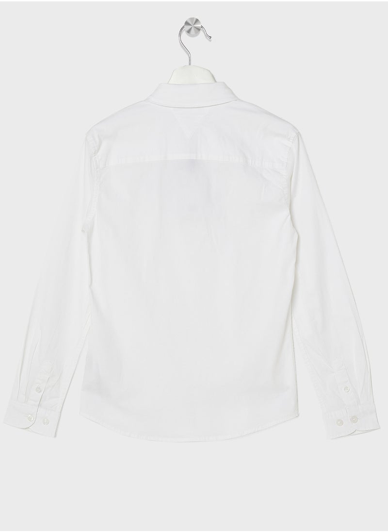 TOMMY HILFIGER Youth Button Down Shirt  - Image 2