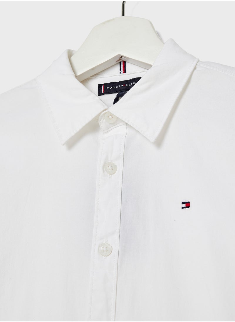 TOMMY HILFIGER Youth Button Down Shirt  - Image 3