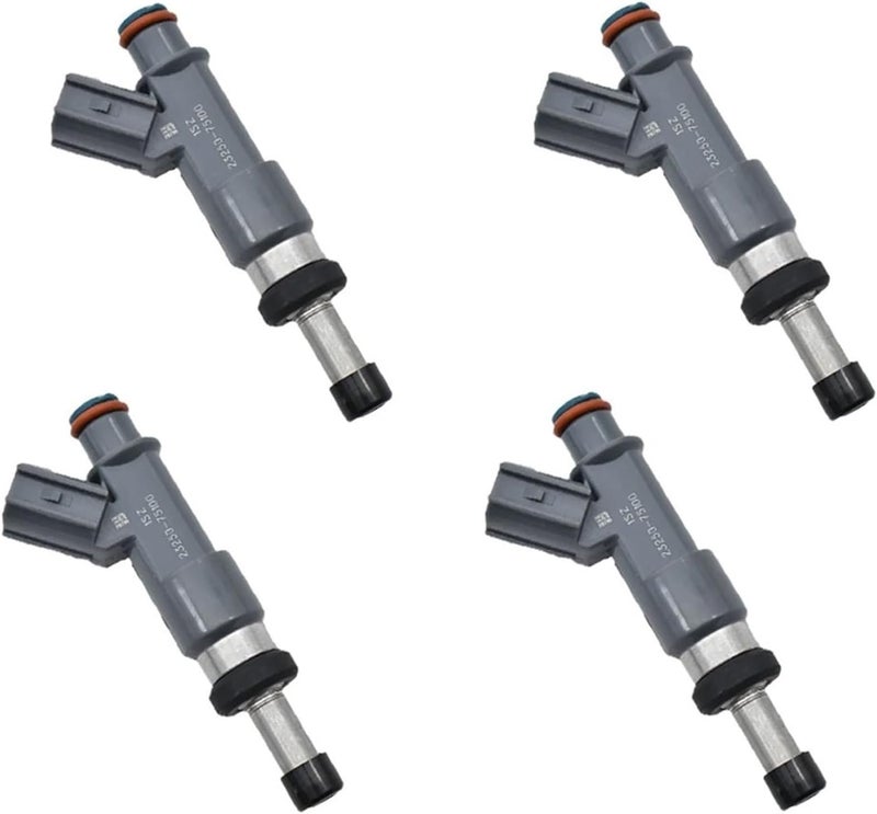 4PCS Fuel Injector Nozzle Compatible For TOYOTA Land Cruiser Prado 2.7L 2TR 2009~2010 23209-09045 23250-75100 23209-79155 2325075100 - Image 1