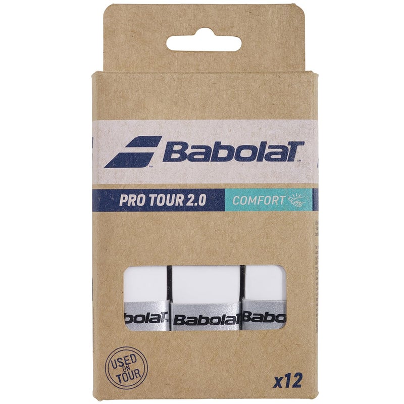 Babolat pro Tour 20 Comfort overgrip 12 Grip White - Image 2