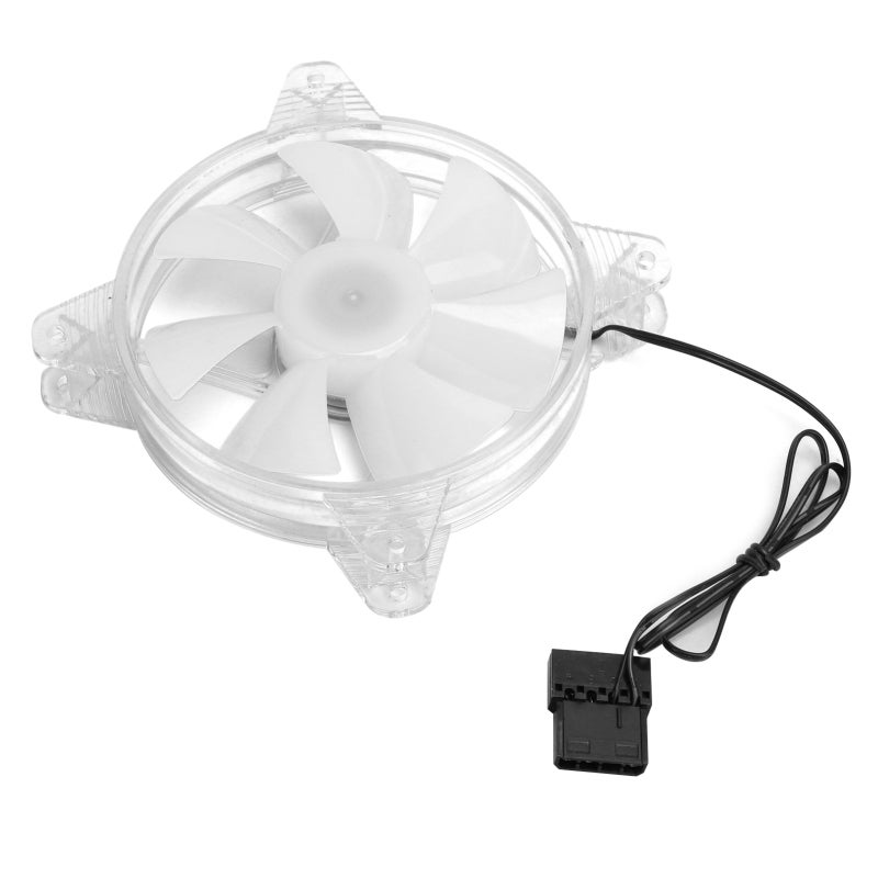 Pc Cooling Fan 120mm 38CFM High Performance Silent - RGB LED Light Hydraulic Bearing Fan for Gaming Pc Case - Image 3
