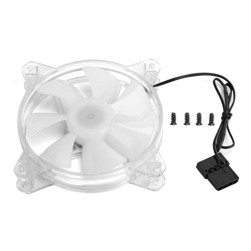 Pc Cooling Fan 120mm 38CFM High Performance Silent - RGB LED Light Hydraulic Bearing Fan for Gaming Pc Case - Image 1