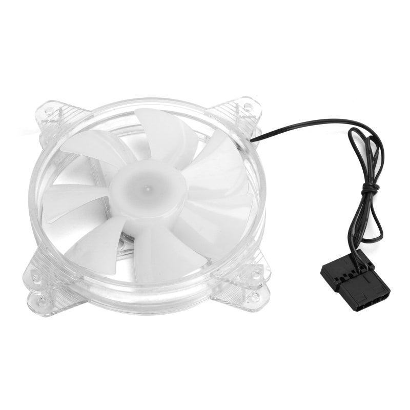 Pc Cooling Fan 120mm 38CFM High Performance Silent - RGB LED Light Hydraulic Bearing Fan for Gaming Pc Case - Image 2