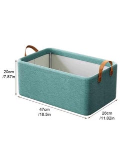 Clothes Storage Box Storage Bins Organizer with Handle Foldable Closet Storage Container Washable Closet Storage Boxes with Carrying Handles for quilts, blankets, bedding,etc - pzsku/ZC64F3F1CE3995DE94C2EZ/45/_/1739776183/0e03238d-391a-47b5-b4b9-7e0a4440de54