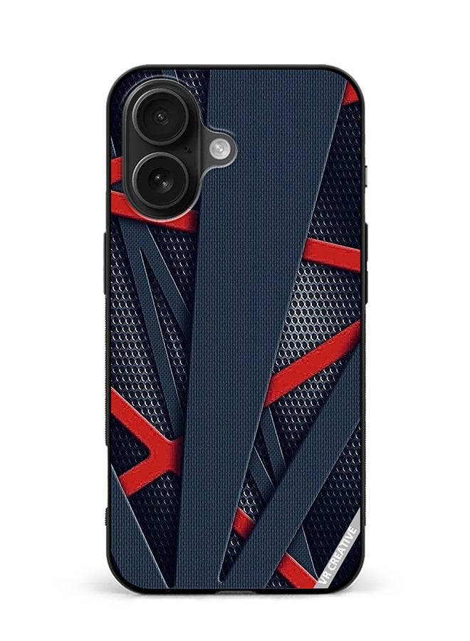 VR CREATIVE Protective Case Cover For Apple iPhone 16 Abstract Design Multicolour