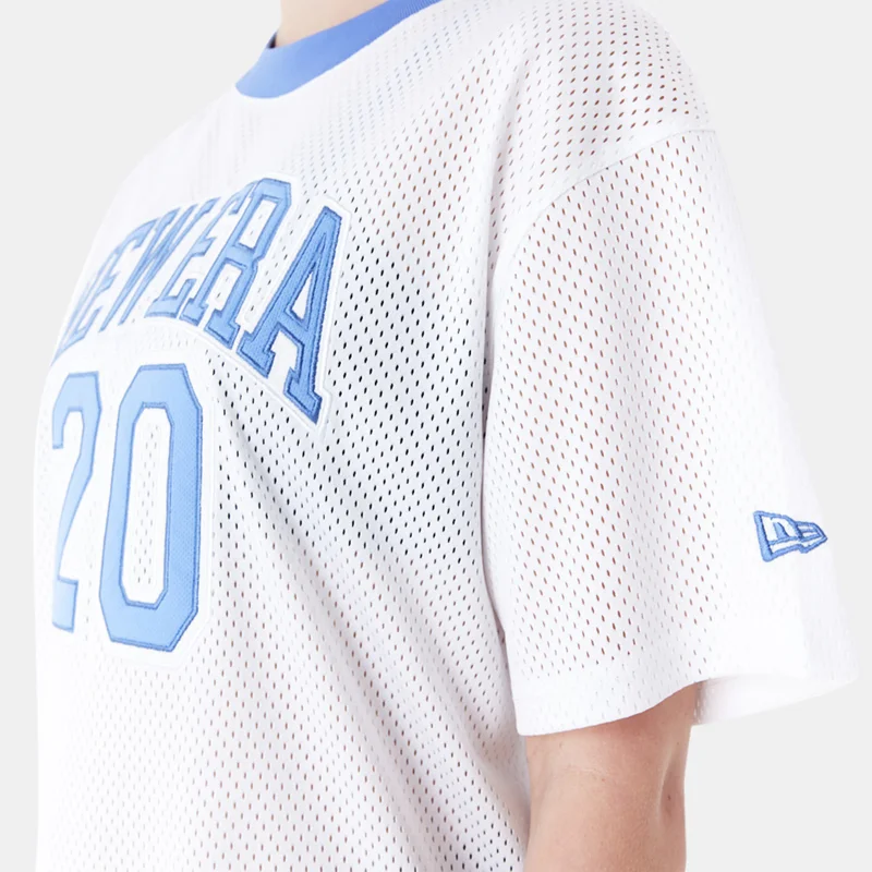 NEW ERA white Women's Arch Wordmark Mesh Dress for Women | Best Price UAE