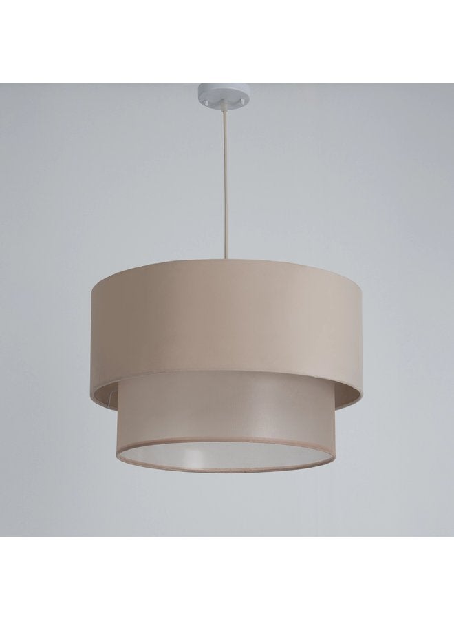 Y-LIGHTS YL-s-729 Modern Biege Shaded Pendant-Dimensions:61(H)(L)(D) \ Color -Dark Beige and Dark Beige