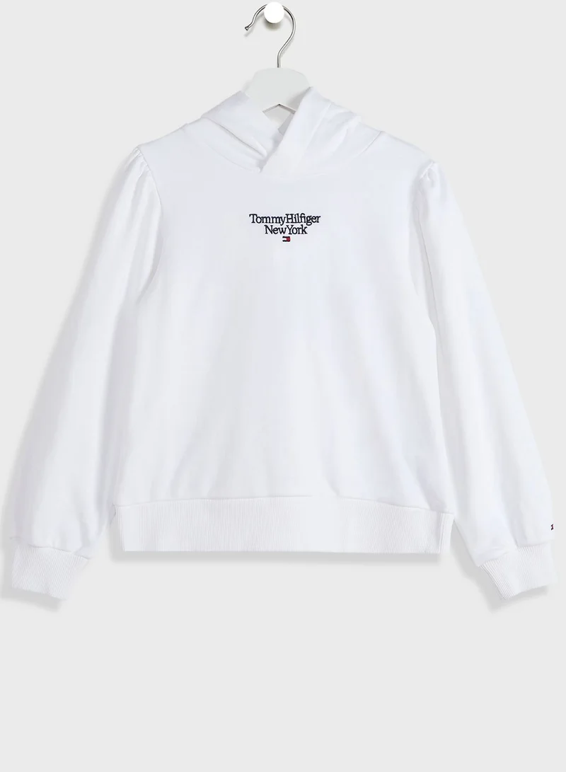 TOMMY HILFIGER Youth Embroidered Hoodie