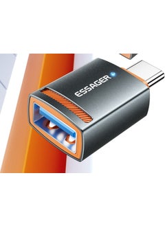 ESSAGER Type-C To USB 3.0 5A 5Gbps Fast Converter Converter Adapter Metal Robust Original LED Light New Generation Latest Technology  - Image 4