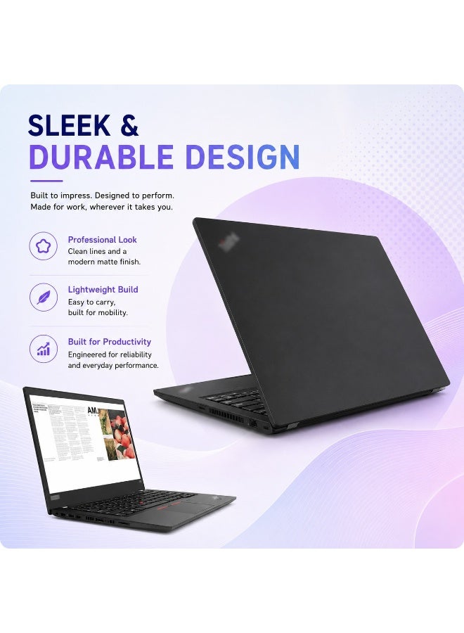 High Performance Business Laptop 14-Inch Display Core i5 Processor 16GB RAM 512GB SSD Integrated Graphics with 3 Free Gifts Backpack Wireless Mouse and Stand - Image 4