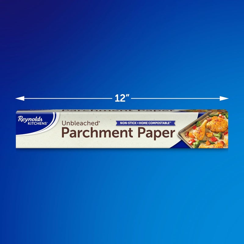 Reynolds Kitchens Unbleached Parchment Paper Roll, 45 Square Feet - Image 2