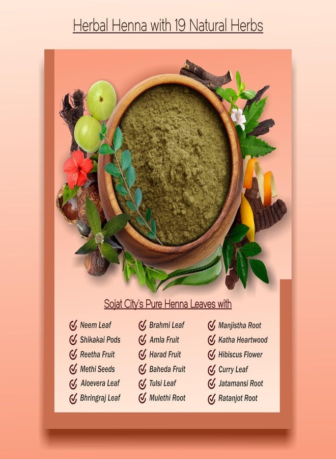 IYUSH Herbal Ayurveda Amla Shikakai Reetha Powder for Hair with Katha Powder and Herbal Henna Powder for Hair Colour - 750gm | Herbal Hair Wash Powder | Hair Volume Powder | Hair Powder | 250gm each - Image 2