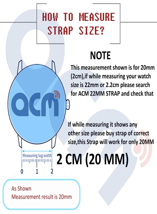 ACM Watch Strap Silicone Belt 20mm compatible with Noise Noisefit Diva 2 (NOT SUITABLE FOR DIVA 1 ONLY FOR DIVA 2 20MM MODEL,CHECK STRAP SIZE OF YOUR DIVA 2) Smartwatch Color Hook Band Creame Pink - Image 5