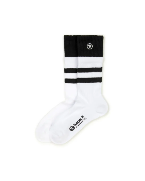 AAPE Moonface layered socks
