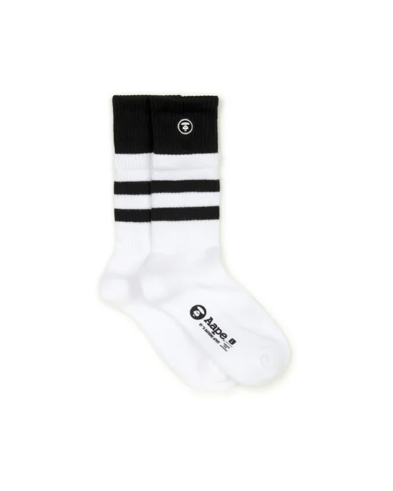 AAPE Moonface layered socks