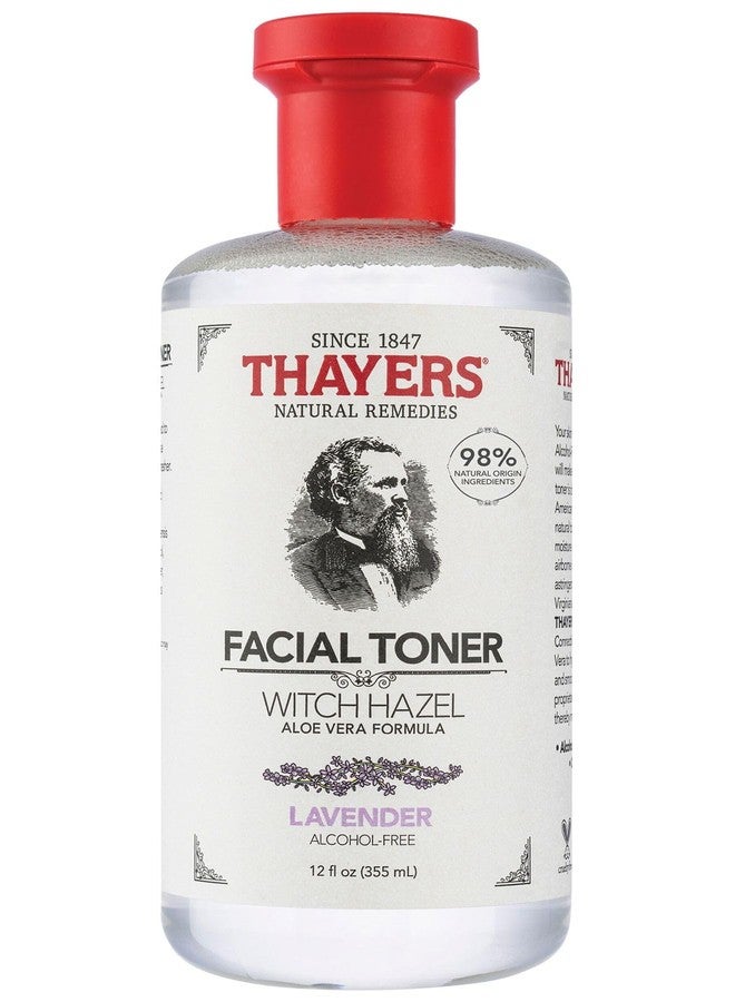 THAYERS Witch Hazel Lavndr Alcfre, Clear, 12 Fl Oz - Image 1