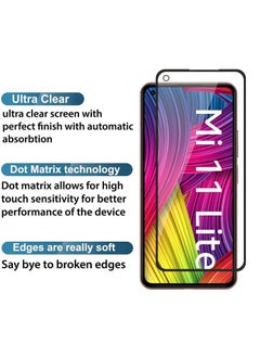 ELTRAZONE Xiaomi Mi 11 Lite/Mi 11 Lite 5G / Mi Lite 5G NE Screen Protector Tempered Glass Full Glue Edge-to-Edge Protector  - Image 3