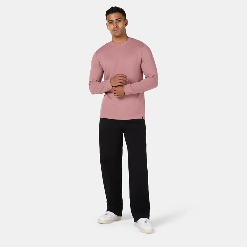 Sun And Sand Sports Pink Men's Ottoman T-Shirt for Men | Best Price UAE