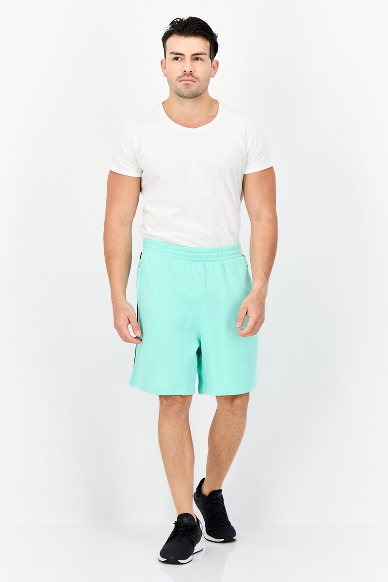 adidas Originals Men Sportswear Fit Outdoor Shorts, Mint Green  - Image 4
