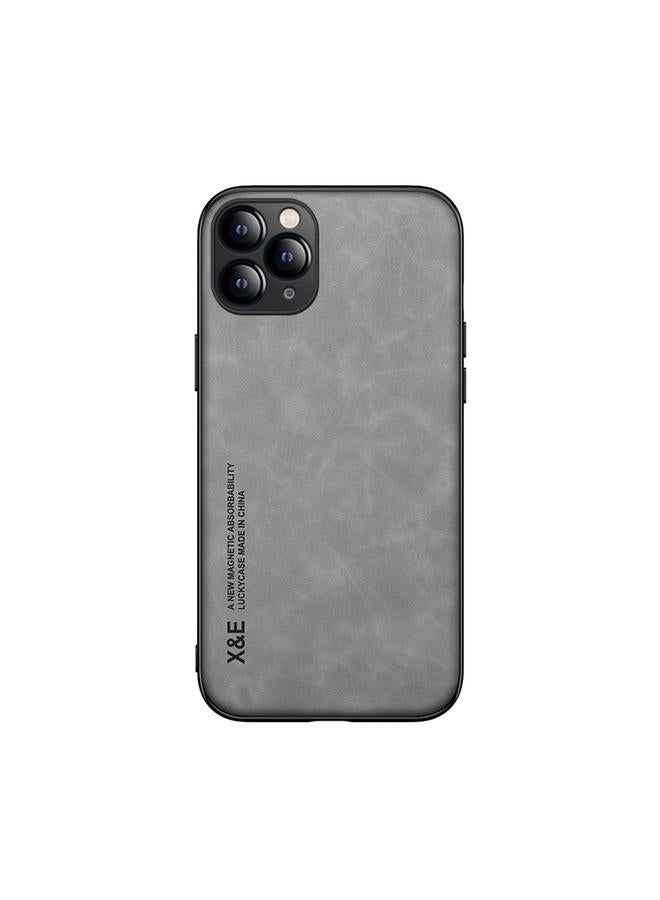 S-TOP Case For iPhone 11 Pro Max Skin Feel Magnetic Leather Back Phone Case - Image 2
