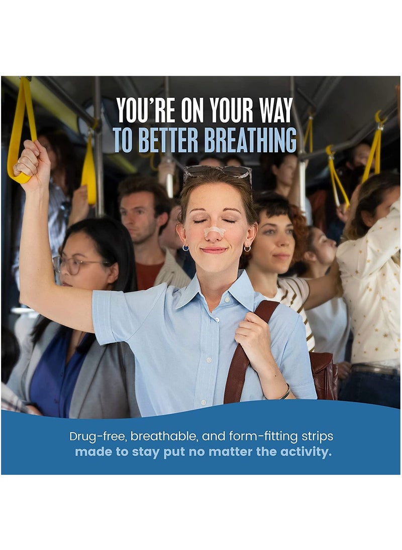 Breathe Right Breathe Right Nasal Strips Original Tan 30 Strips  - Image 5