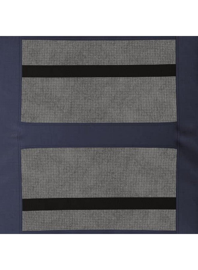 بت مايكر غطاء سرير مرتفع للكلاب - غطاء بديل لسرير الحيوانات الأليفة مقاس 36 × 30 بوصة مع لوحة شبكية - للاستخدام الداخلي / الخارجي - سرير الكلب غير متضمن (أزرق) - Image 5