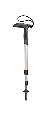 LEKI Super Micro Aluminum Adjustable Lightweight Walking Pole Single for Trekking Hiking BlackAnthraciteCopper 90120 cm - Image 1