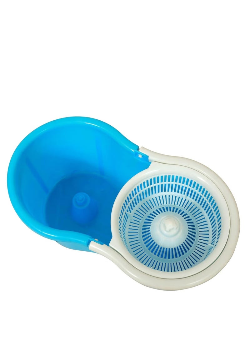 Elegant 360 Spin Mop Bucket Set - Blue - Image 2