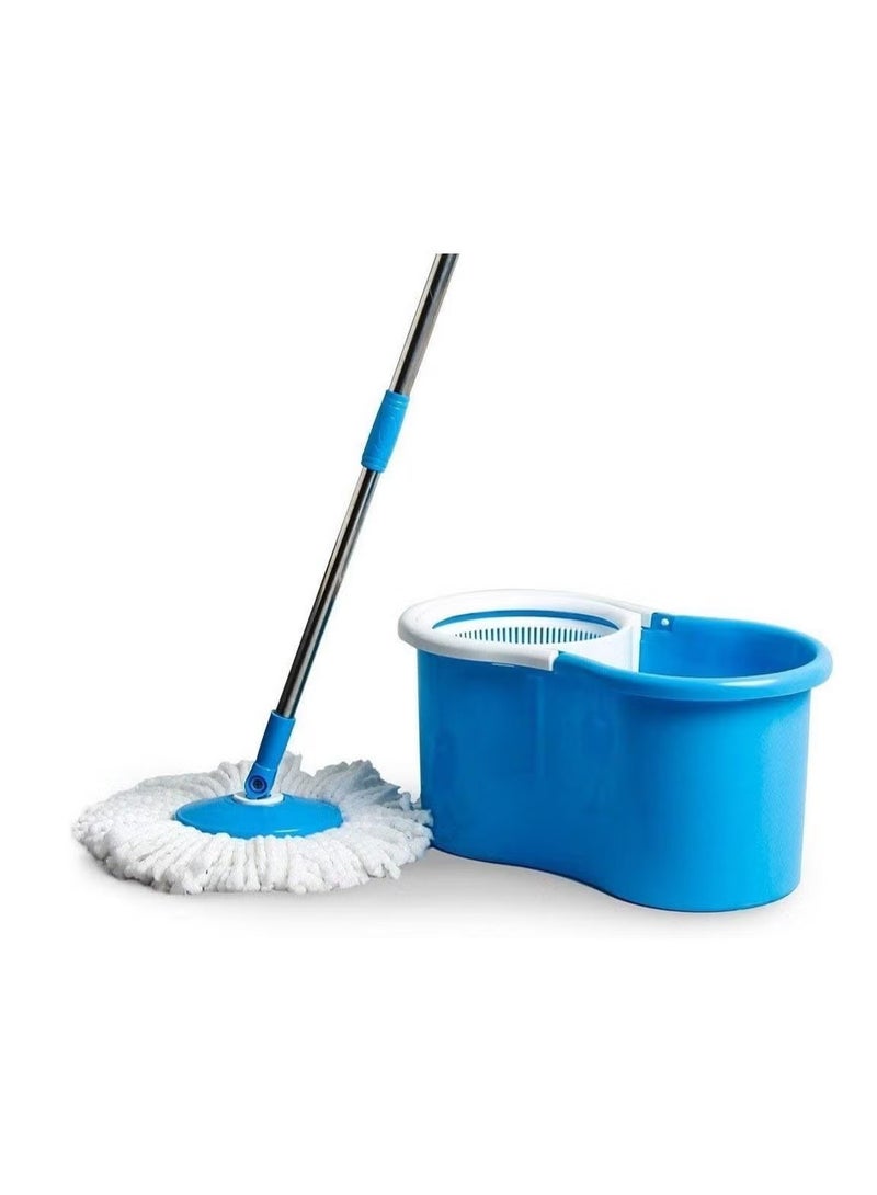Elegant 360 Spin Mop Bucket Set - Blue - Image 3