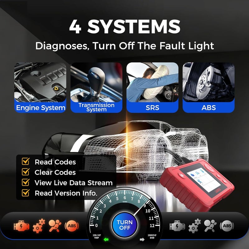 Launch X431 Creader VII+ OBD2 Scanner - Image 2