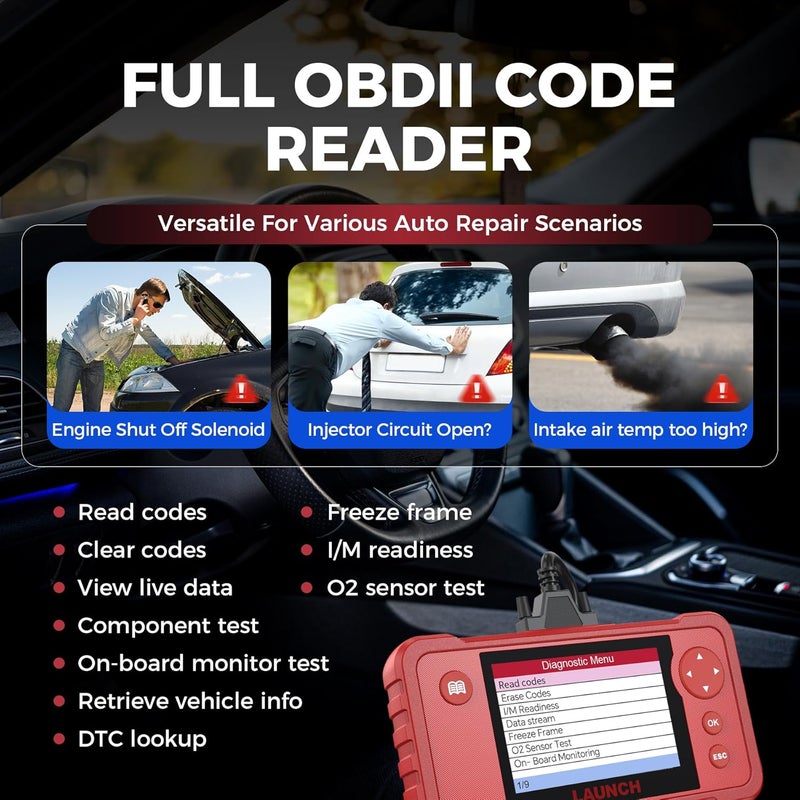 Launch X431 Creader VII+ OBD2 Scanner - Image 4