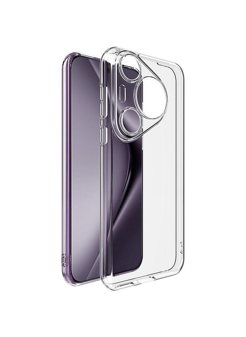 Techie - Huawei Pura 70 5G TPU Soft Corner Ultra Slim Clear Case Shockproof Anti Fingerprint Transparent Protective Back Cover - Image 1